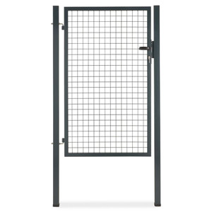 Single Swing Gate 1 x 1.5 m, anthracite