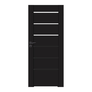 Internal Door Stira, Undercut, Toreno 70, right, premium black