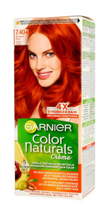 Garnier Color Naturals Hair Dye No. 7.40 Copper Blond