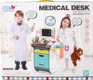 Medical Desk Simulated Clinic Playset 3+