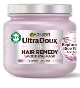 GARNIER Ultra Doux Rice Water Smooth & Shine Hair Mask  340ml