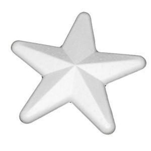 Christmas DIY Decoration Styrofoam Star 5pcs