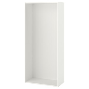PLATSA Frame, white, 80x40x180 cm