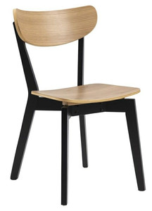 Dining Chair Roxby, natural/black