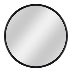 Round Mirror Loft 73 cm, black frame