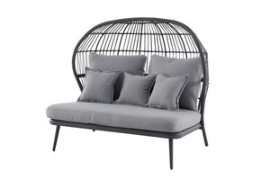 GoodHome Outdoor Daybed Sofa Apolima, grey