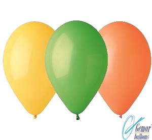 Balloons Pastel 10 100pcs, various colours