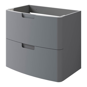 GoodHome Wash-basin Cabinet Himalia 70 cm, grey