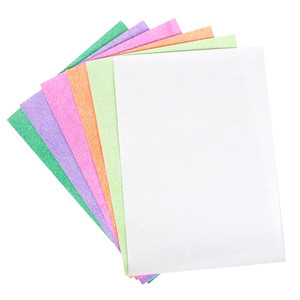 Glitter Colour Paper A4 6 Sheets