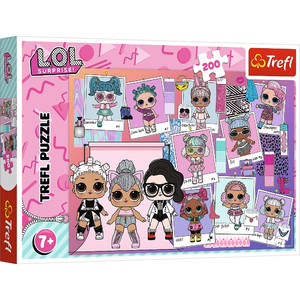 Trefl Children's Puzzle L.O.L. Surprise Cute Dolls 200pcs 7+