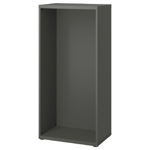BESTÅ Frame, dark grey, 60x40x128 cm