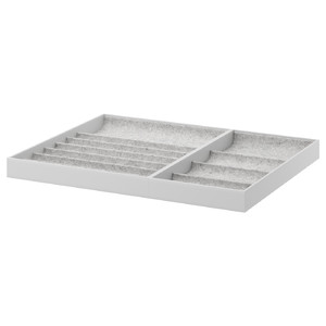 KOMPLEMENT Insert for pull-out tray, light gray, 75x58 cm