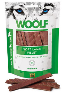 Woolf Complementary Snack for Dogs Soft Lamb Fillet 100g