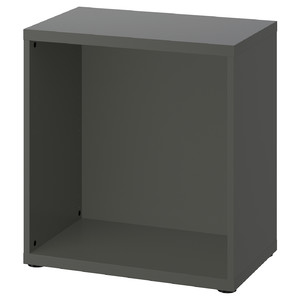 BESTÅ Frame, dark grey, 60x40x64 cm