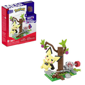 MEGA Pokémon Building Toy Kit, Pichu's Forest Forage HPB59 7+