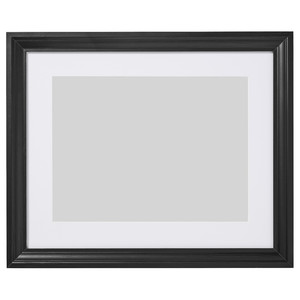 EDSBRUK Frame, black stained, 40x50 cm