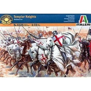 Italeri Plastic Model Kit Templar Knights 1:72 14+