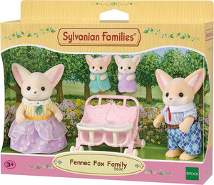 Sylvanian Families Fennec Fox Family 3+