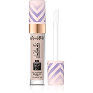 Eveline Liquid Camouflage Waterproof Concealer with Hyaluronic Acid  no. 03 Soft Natural 7.5ml