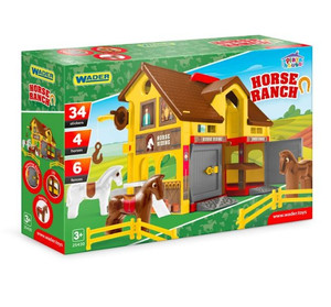 Wader Creative Set Horse Farm 3+