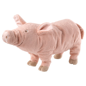 KNORRIG Soft toy, pig, pink