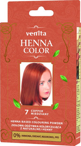 VENITA Henna Color Coloring Powder Conditioner - 7 Copper