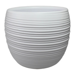 Ceramic Plant Pot Cermax 17 cm, matt white