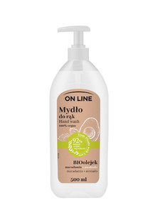 On Line From Plants With Love Hand Wash Macadamia + Avocado Vegan 92% Natural 500ml