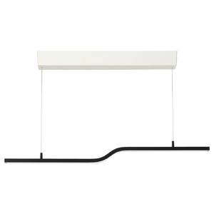 PILSKOTT LED pendant lamp, smart black