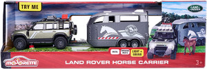 Majorette Land Rover Horse Carrier 25cm, metal, 3+