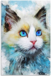Norimpex Diamond Mosaic Blue-Eyed Cat 3+