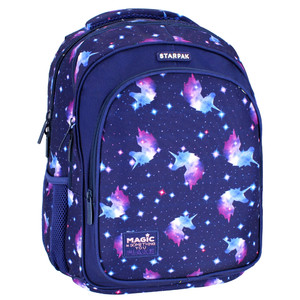 School Backpack Galaxy Unicorn