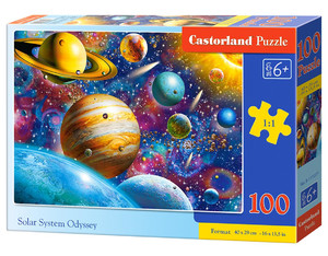Castor Children's Puzzle Solar System Odyssey 100pcs 6+