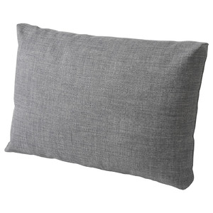 FRIHETEN Cushion, Skiftebo dark grey, 67x47 cm