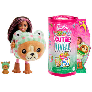 Barbie Cutie Reveal Chelsea Small Frog HRK29 3+