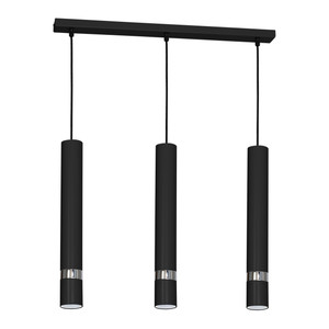 Pendant Lamp Luminex Joker 3 x 8W GU10, black