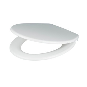 Cooke & Lewis Duroplast Soft-close Toilet Seat Diani, white