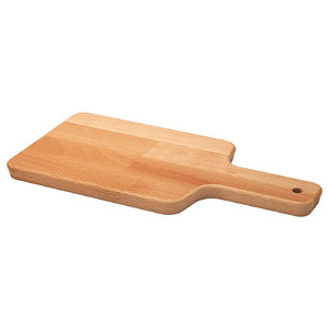 PROPPMÄTT Chopping board, beech, 30x15 cm