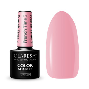 CLARESA UV/LED Color Gel Polish French Time 2 5g