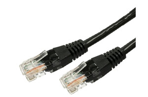 TB Patchcord cat.6A RJ45 UTP 3m, black