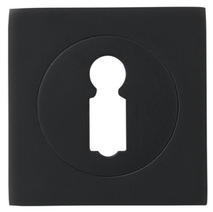 Door Escutcheon Schaffner Gabi, black