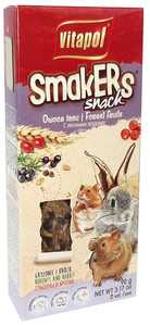 Vitapol Smakers Snack for Rodents & Rabbits - Forest Fruits 2pcs