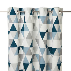 Curtain GoodHome Rima 140x260cm, blue