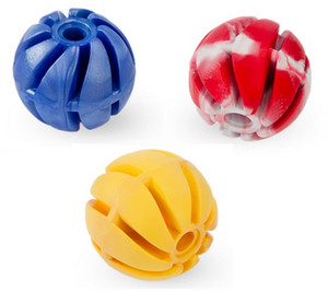 Dog Toy Spiral Ball 4cm, 1pc, assorted colours
