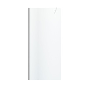 GoodHome Walk-in Shower Panel Beloya 90cm, chrome/transparent