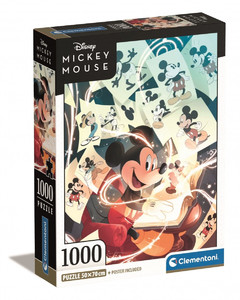 Clementoni Jigsaw Puzzle Compact Mickey Mouse Celebration 1000pcs 10+