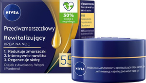 NIVEA 55+ Anti-Wrinkle Revitalizing Night Care Cream 50 ml