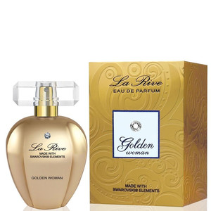 La Rive For Women Golden Eau De Parfum 75ml with Swarovski Crystals 75ml