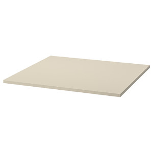 TROTTEN Table top, beige, 80x80 cm
