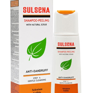 SULSENA Shampoo-Peeling with Natural Scrub Anti-Dandruff 150ml